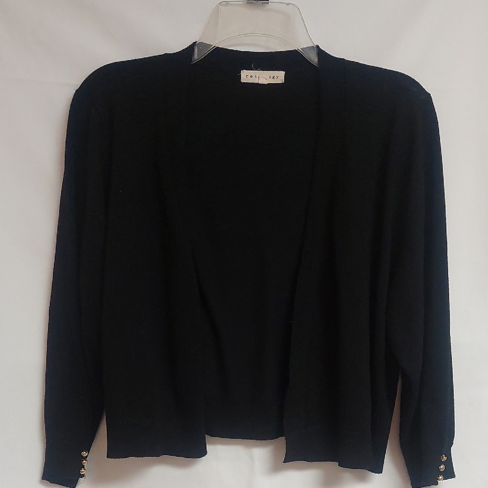 Chic Black Women's Cardigan